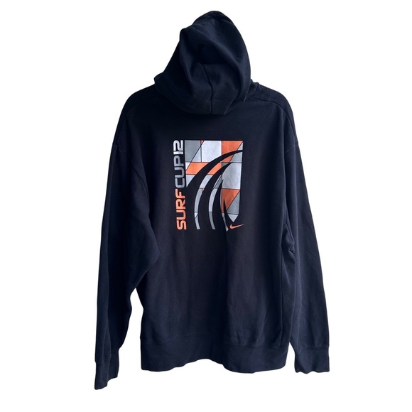 Nike Other - Nike San Diego Surf Cup 12 Hoodie Mens XXL Black Soccer Pullover Sweatshirt